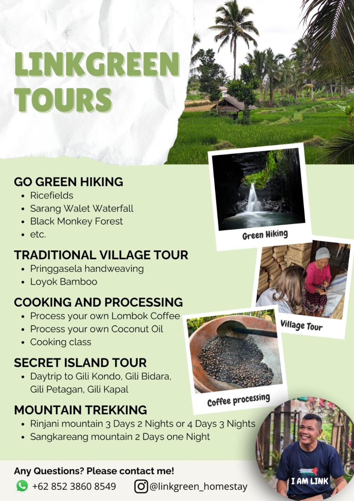 Linkgreen Homestay Lombok Tetebatu Kültér fotó